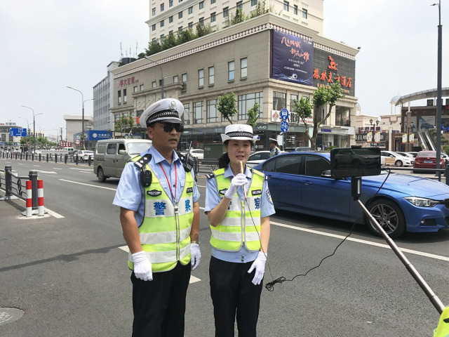 网络直击通州交警酒驾查处执法现场